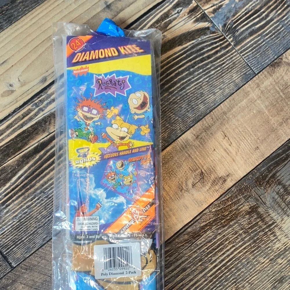 New Vintage Rugrats and Dr. Suess 2 pack 24” Diamond Kite